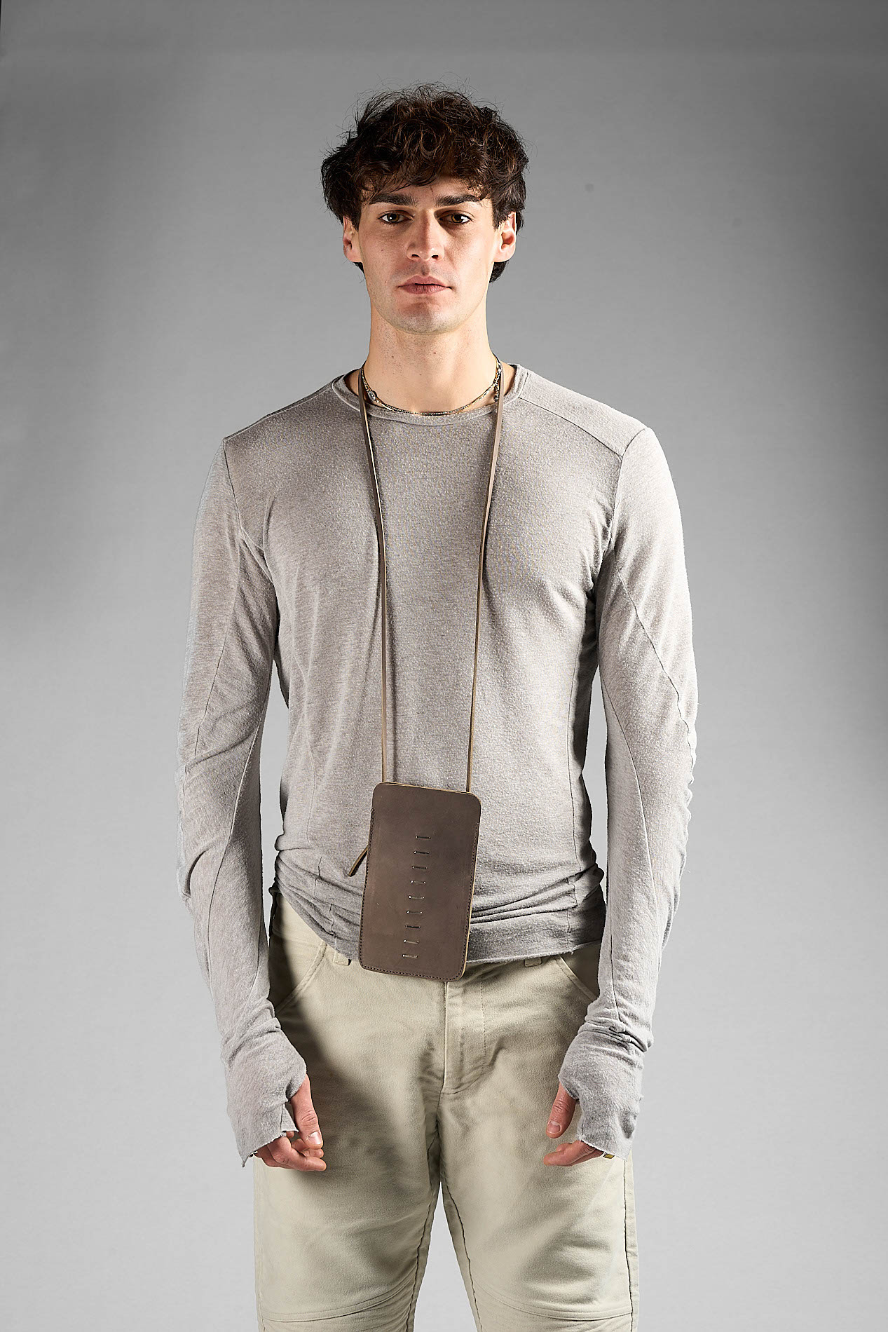 daniele basta leather and silver bags - WEARING